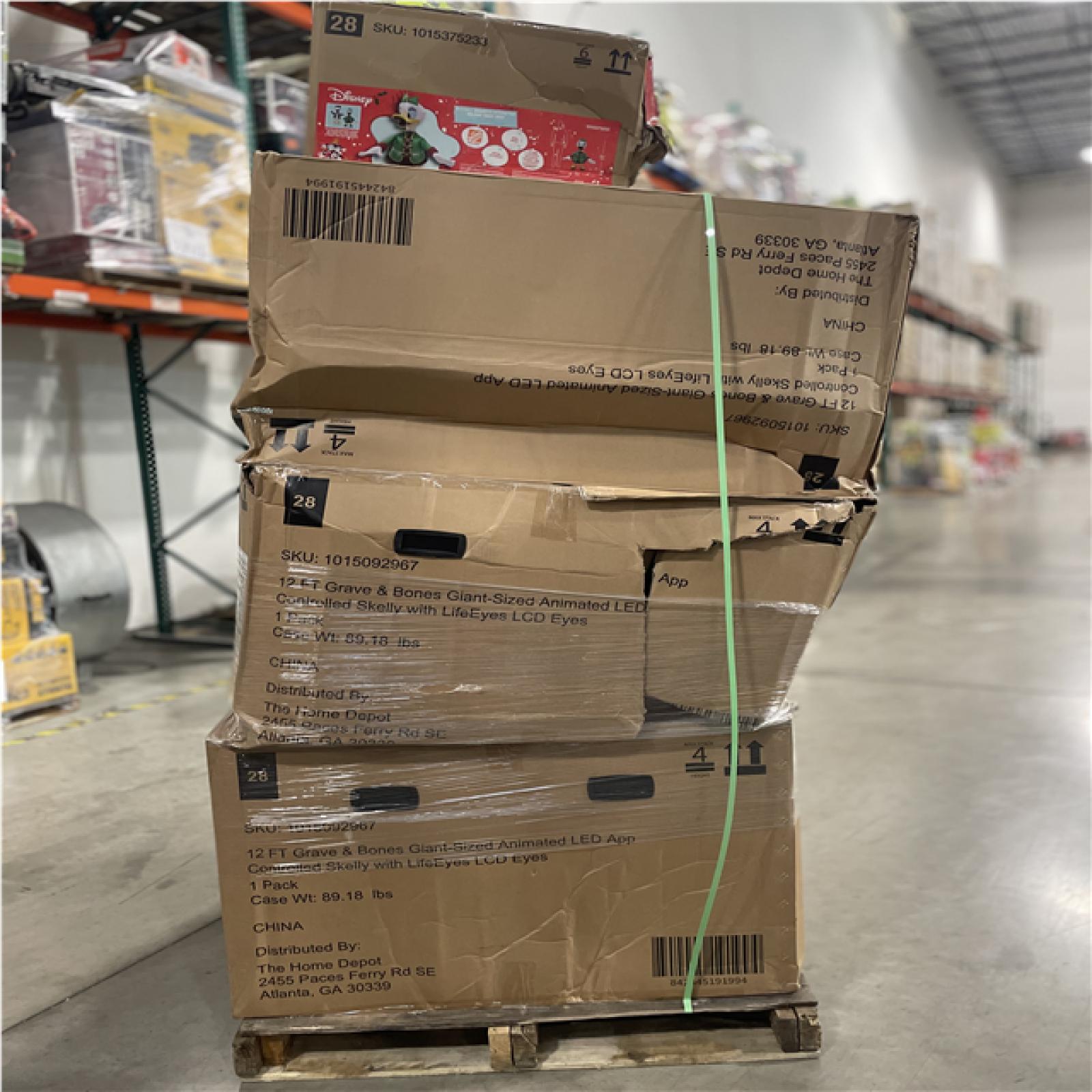 DALLAS LOCATION - AS-IS MIXED HOLIDAY PALLET
