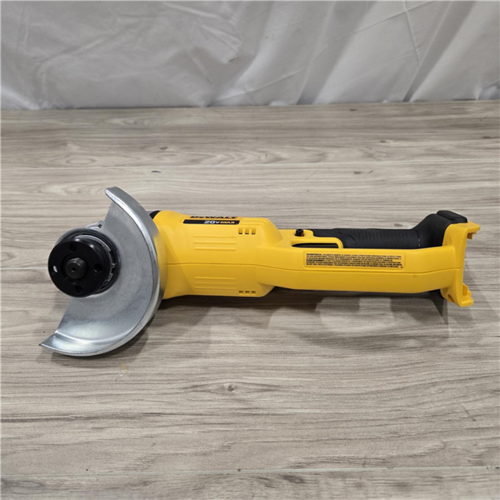 AS-IS DEWALT 20V MAX Cordless Angle Grinder (Tool Only)