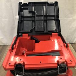 AS-IS Milwaukee  FUEL PACKOUT 18-Volt Lithium-Ion Cordless 2.5 Gal. Wet/Dry Vacuum (Vacuum-Only)