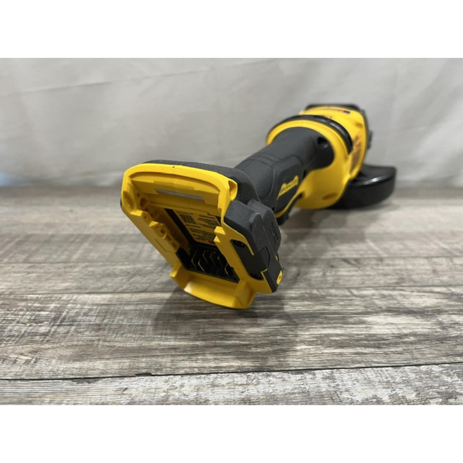 AS-IS DEWALT FLEXVOLT 60V MAX Cordless Brushless 4.5 in. to 6 in. Small Angle Grinder with Kickback Brake (Tool Only)