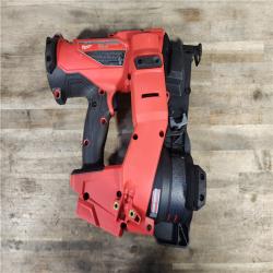 HOUSTON LOCATION - AS-IS Milwaukee M18 FUEL Coil Roofing Nailer (TOOL ONLY)