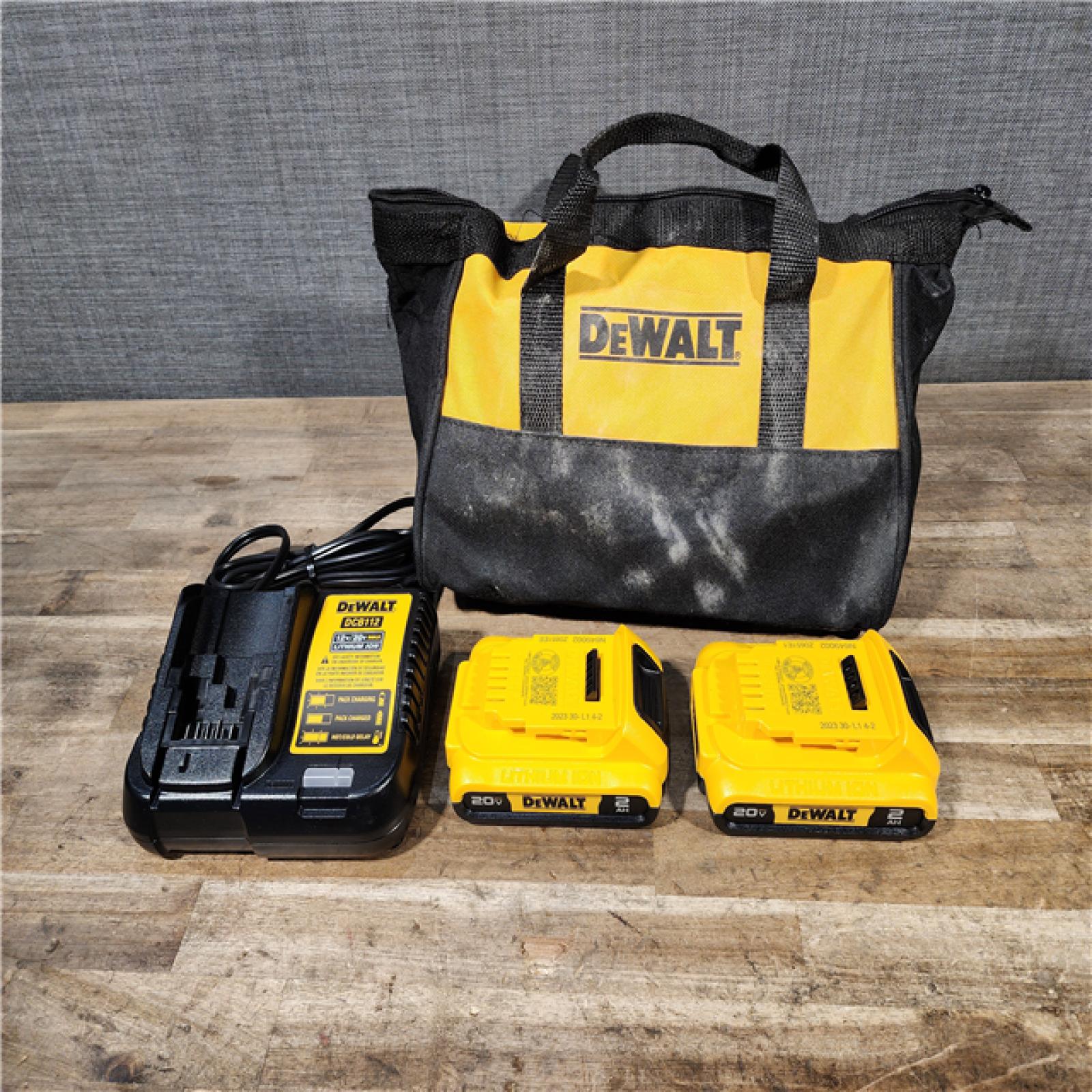 HOUSTON LOCATION - AS-IS DEWALT ATOMIC 20-Volt MAX Lithium-Ion Cordless Combo Kit