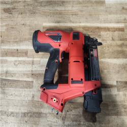 Houston Location AS-IS Milwaukee FUEL 18-Volt Lithium-Ion Brushless Cordless 18-Gauge 1/4 in. Narrow Crown Stapler (Tool-Only)