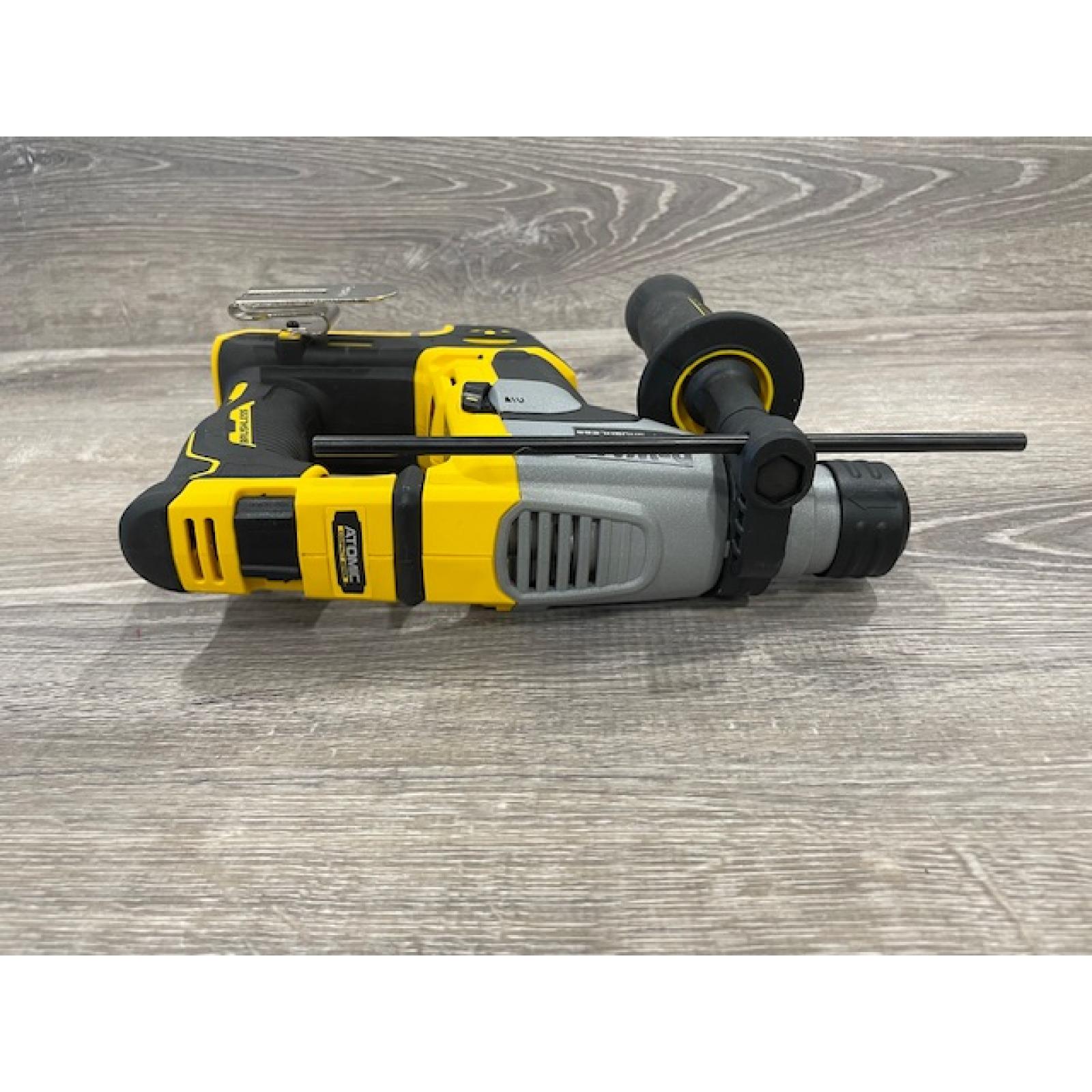 AS-IS DEWALT ATOMIC 20V MAX Cordless Brushless Ultra-Compact 5/8 in. SDS Plus Hammer Drill (Tool Only)
