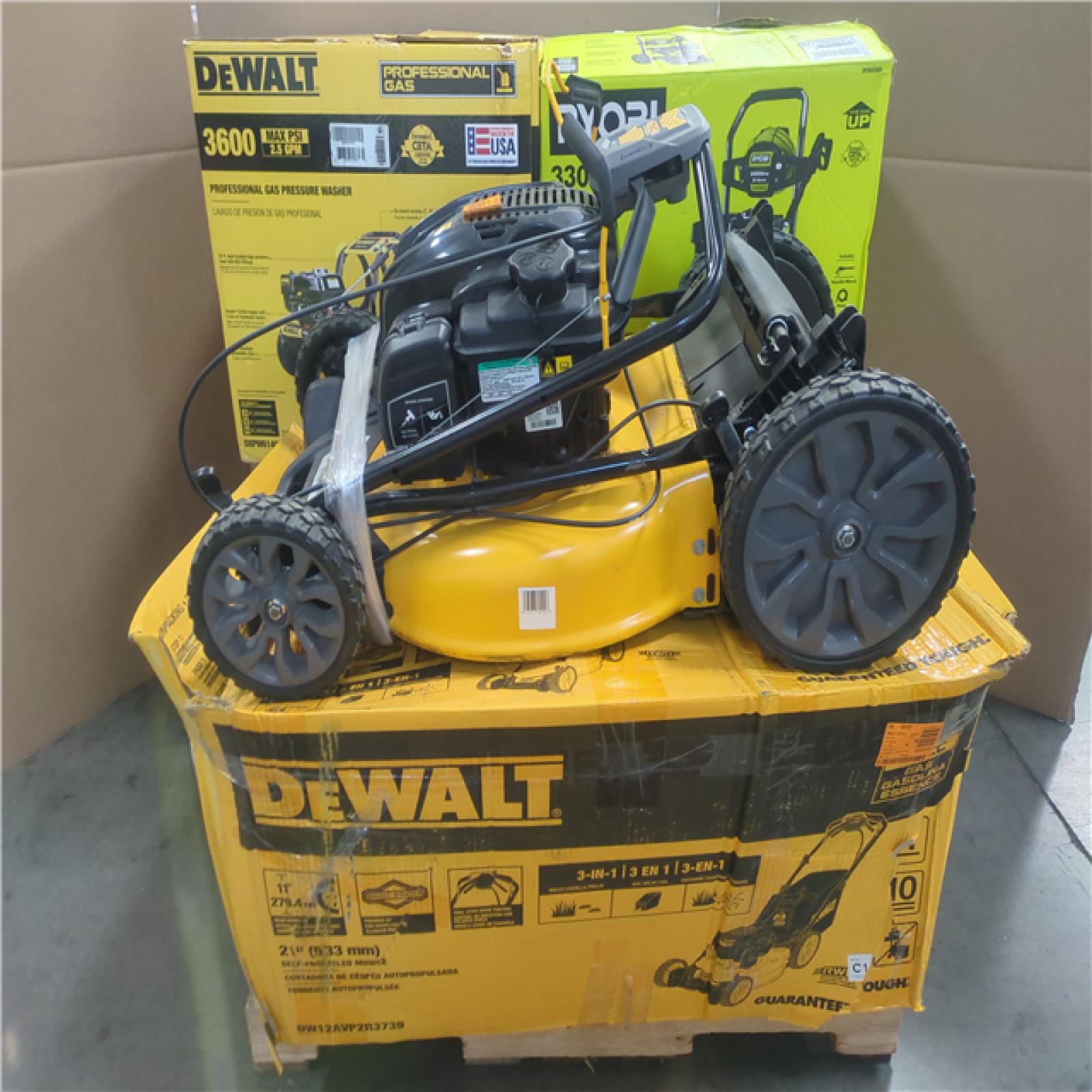 CALIFORNIA AS-IS OUTDOOR POWER EQUIPMENT