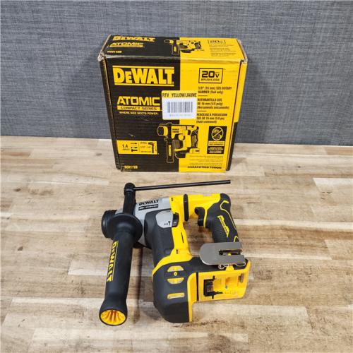 HOUSTON LOCATION - AS - IS DEWALT ATOMIC 20V MAX Cordless Brushless Ultra-Compact 5/8 in. SDS Plus Hammer Drill (Tool Only)