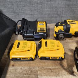 HOUSTON LOCATION - AS-IS DEWALT 4 TOOL COMBO KIT W/ (2) BATTERY & CHARGER