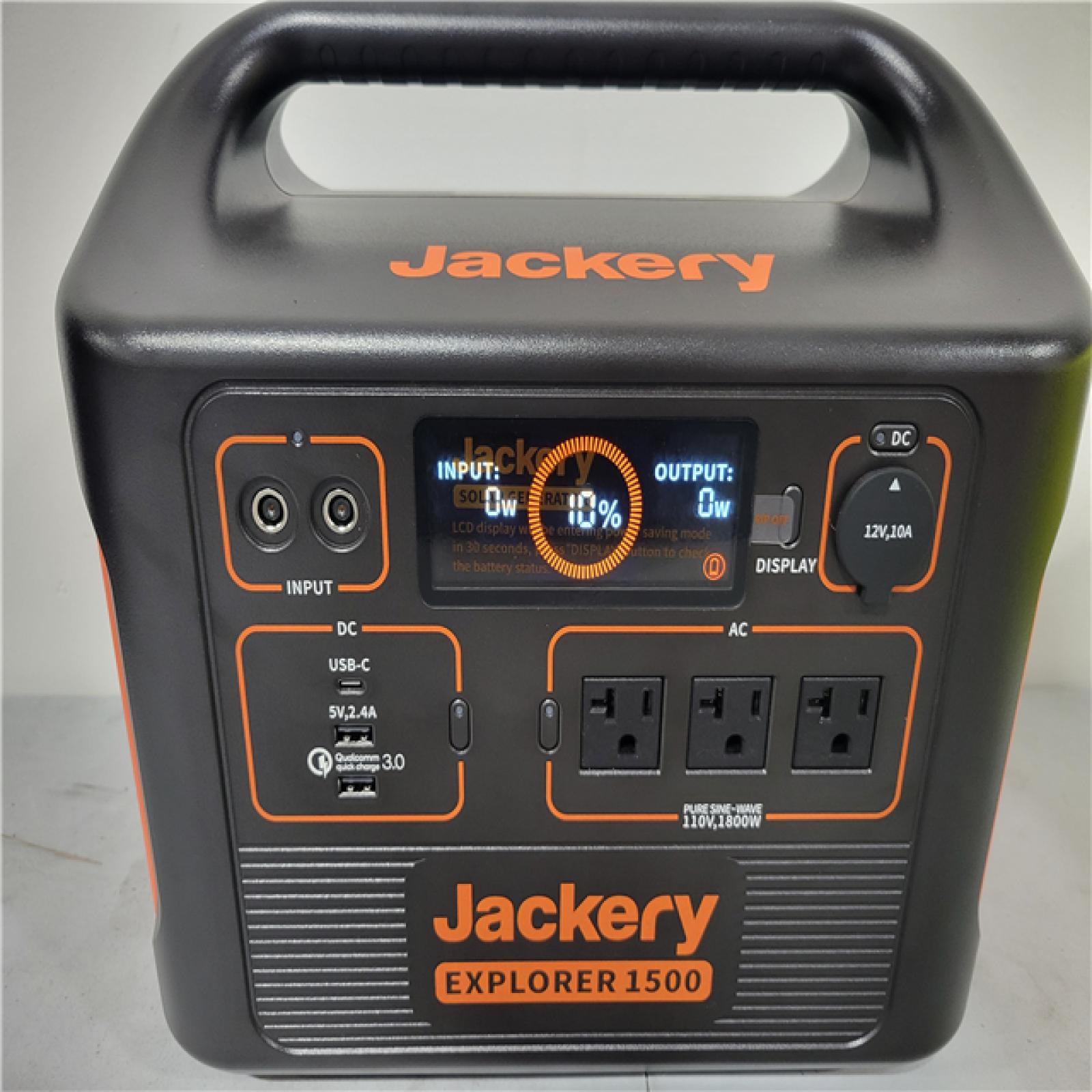 CALIFORNIA NEW JACKERY SOLAR GENERATOR
