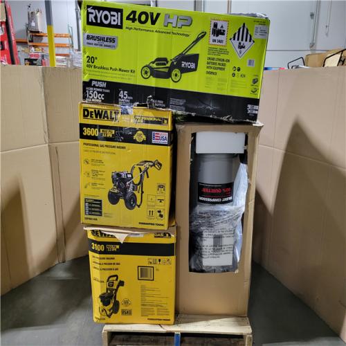 CALIFORNIA AS-IS OUTDOOR POWER EQUIPMENT