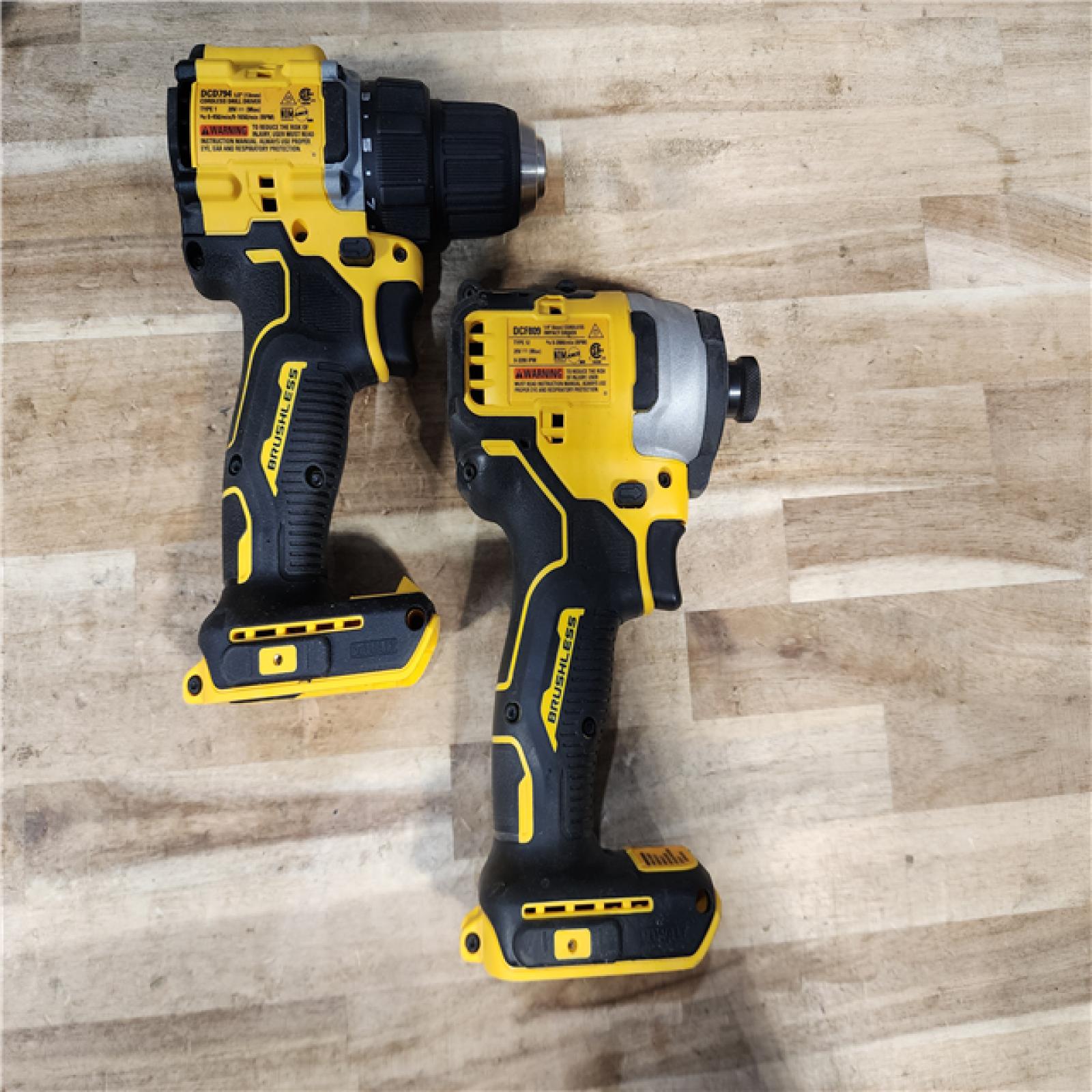 HOUSTON LOCATION - AS-IS DEWALT 2 TOOL COMBO