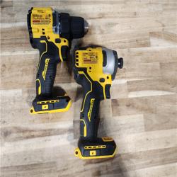 HOUSTON LOCATION - AS-IS DEWALT 2 TOOL COMBO