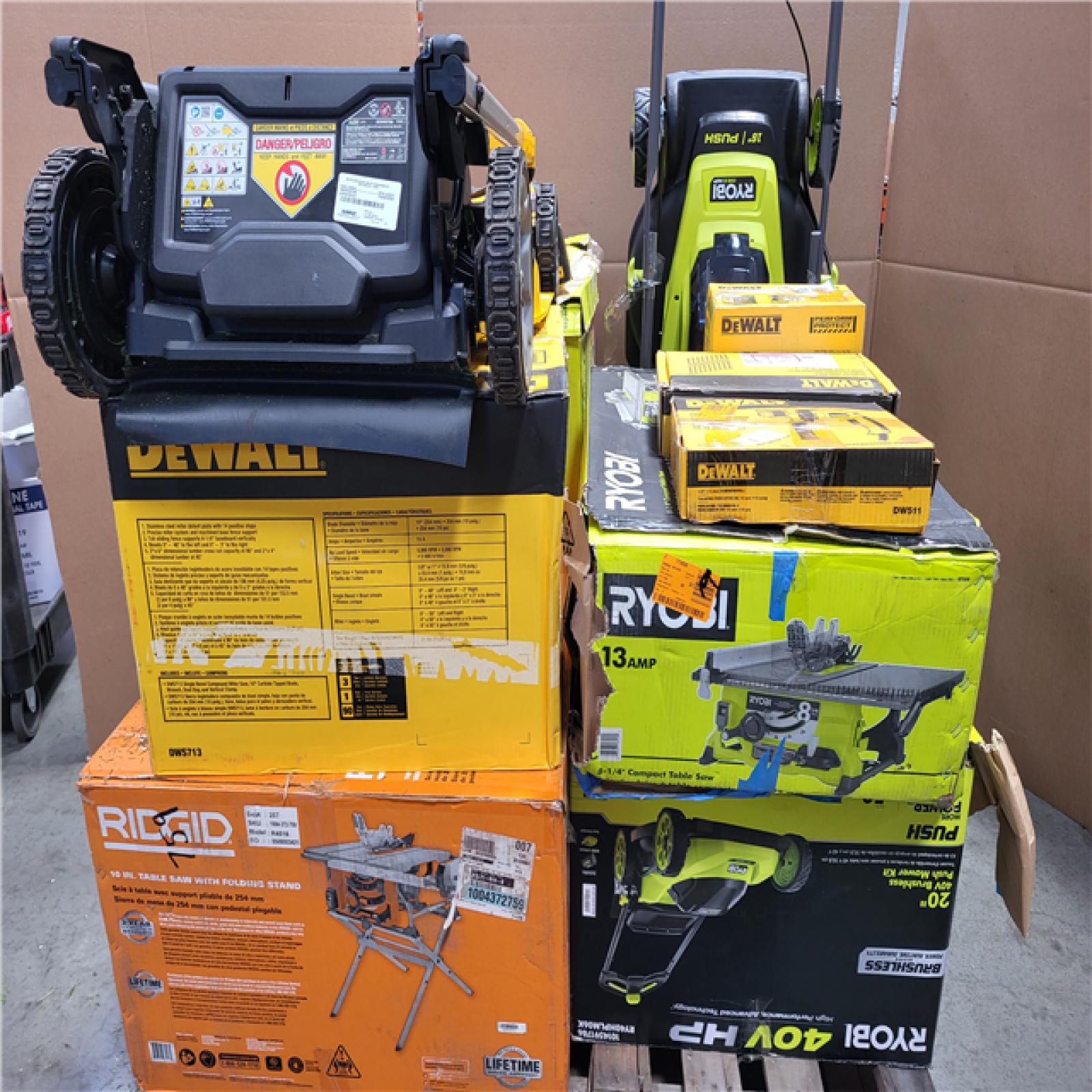 CALIFORNIA AS-IS TOOL PALLET