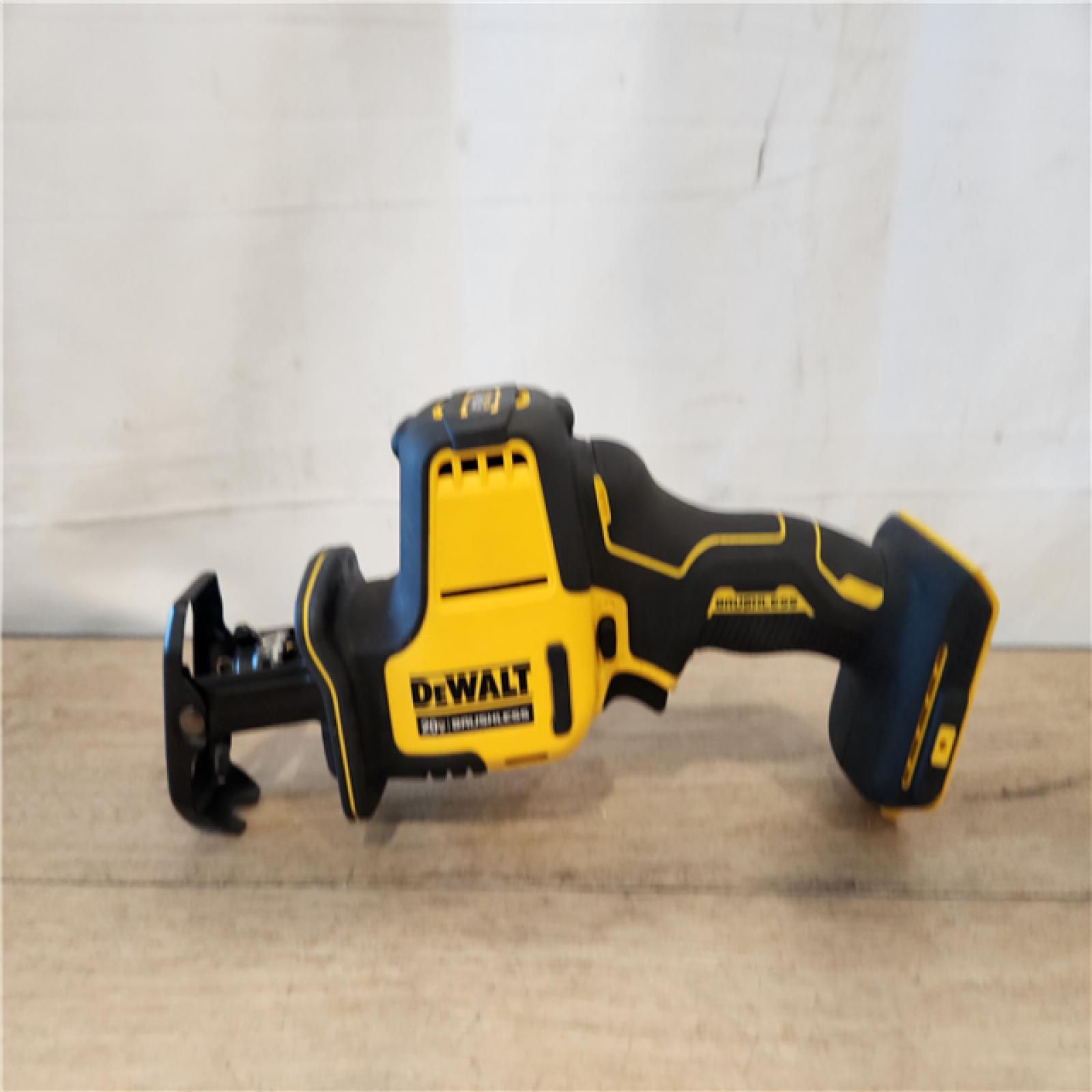 AS-IS- DEWALT ATOMIC 20V MAX Cordless Brushless Compact Reciprocating Saw (Tool Only)