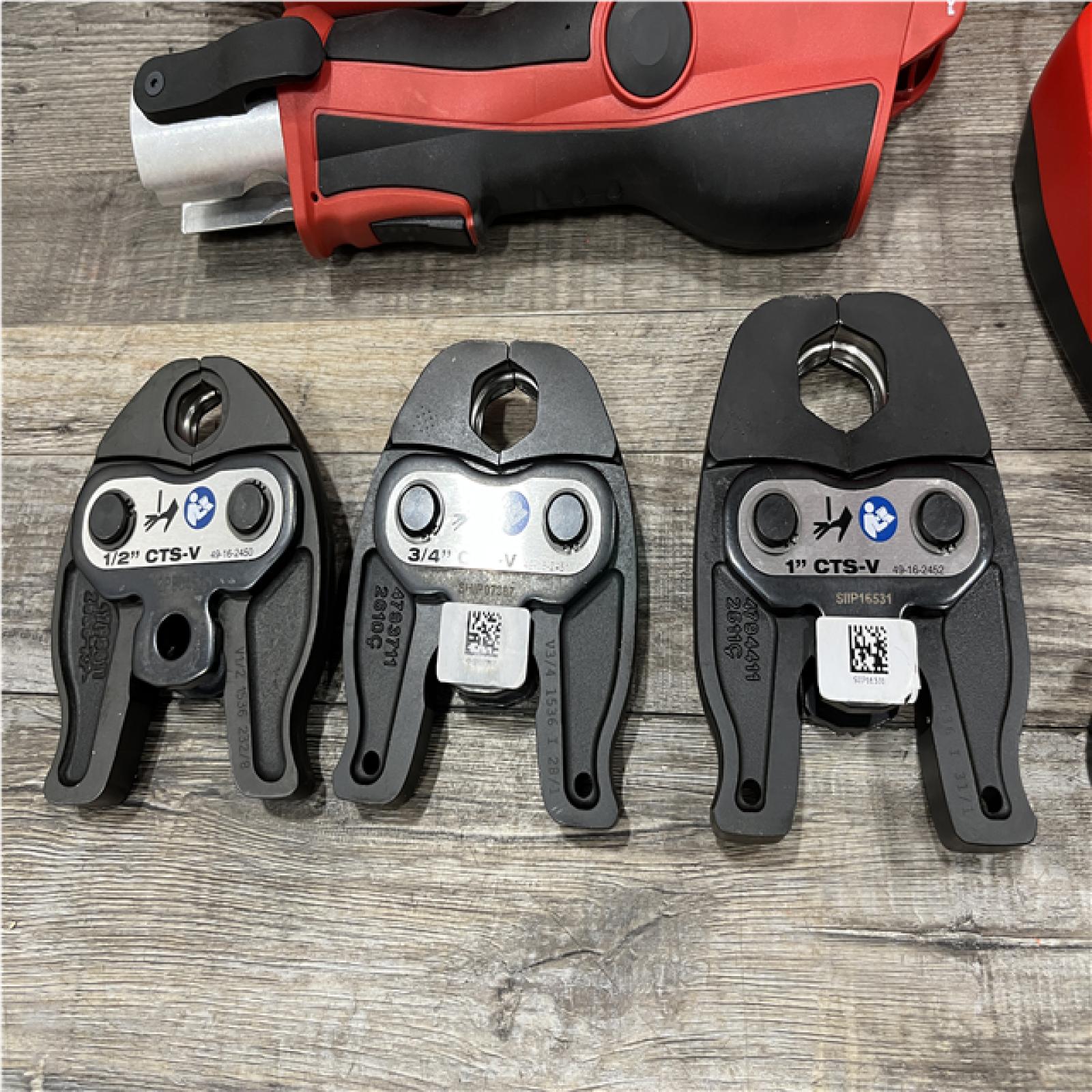 AS-IS Milwaukee 12-Volt Lithium-Ion Force Logic Cordless Press Tool Kit