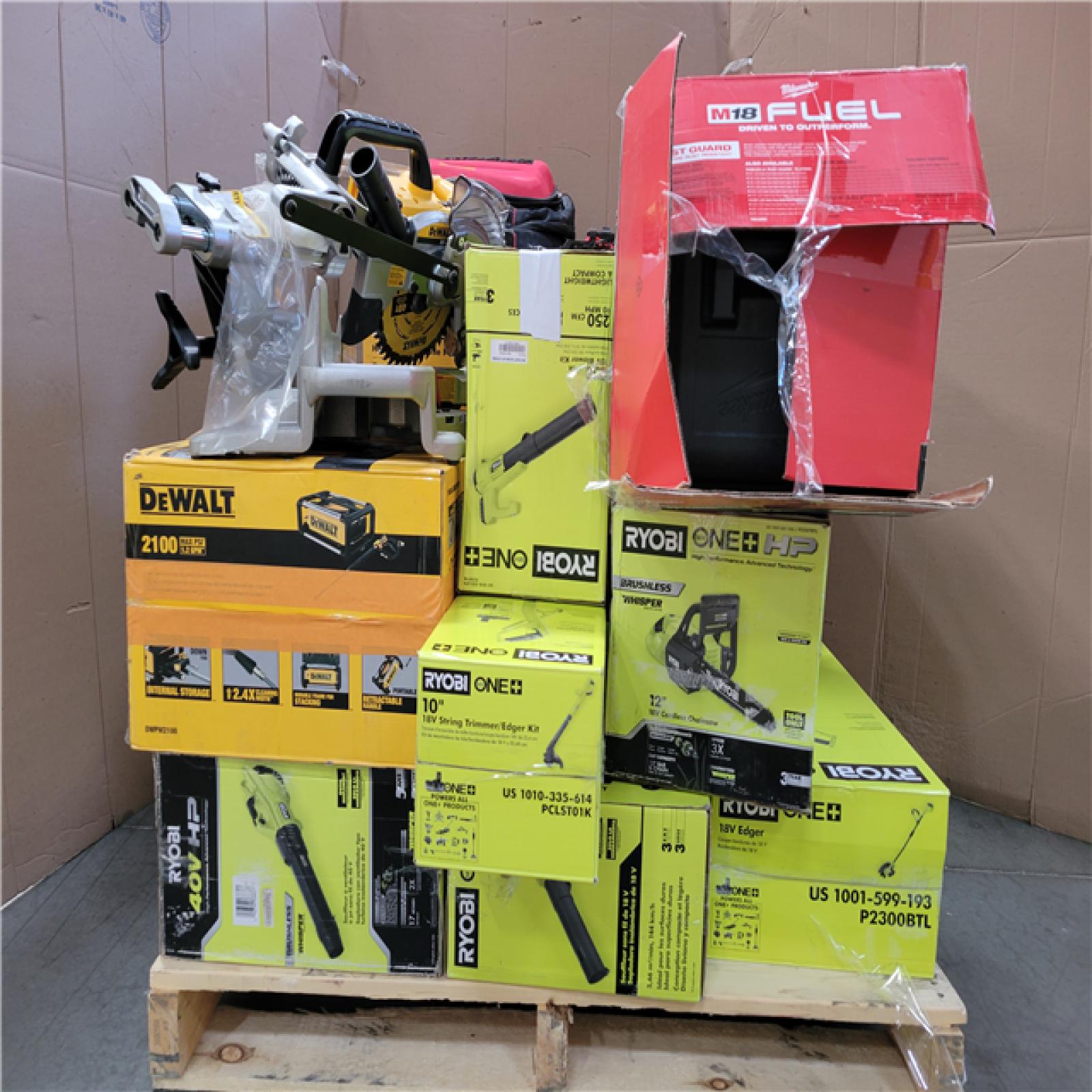 CALIFORNIA AS-IS TOOL PALLET