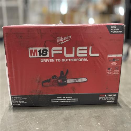 NEW! - Milwaukee M18 FUEL 16 in. 18V Lithium-Ion Brushless Battery Chainsaw (TOOL ONLY)