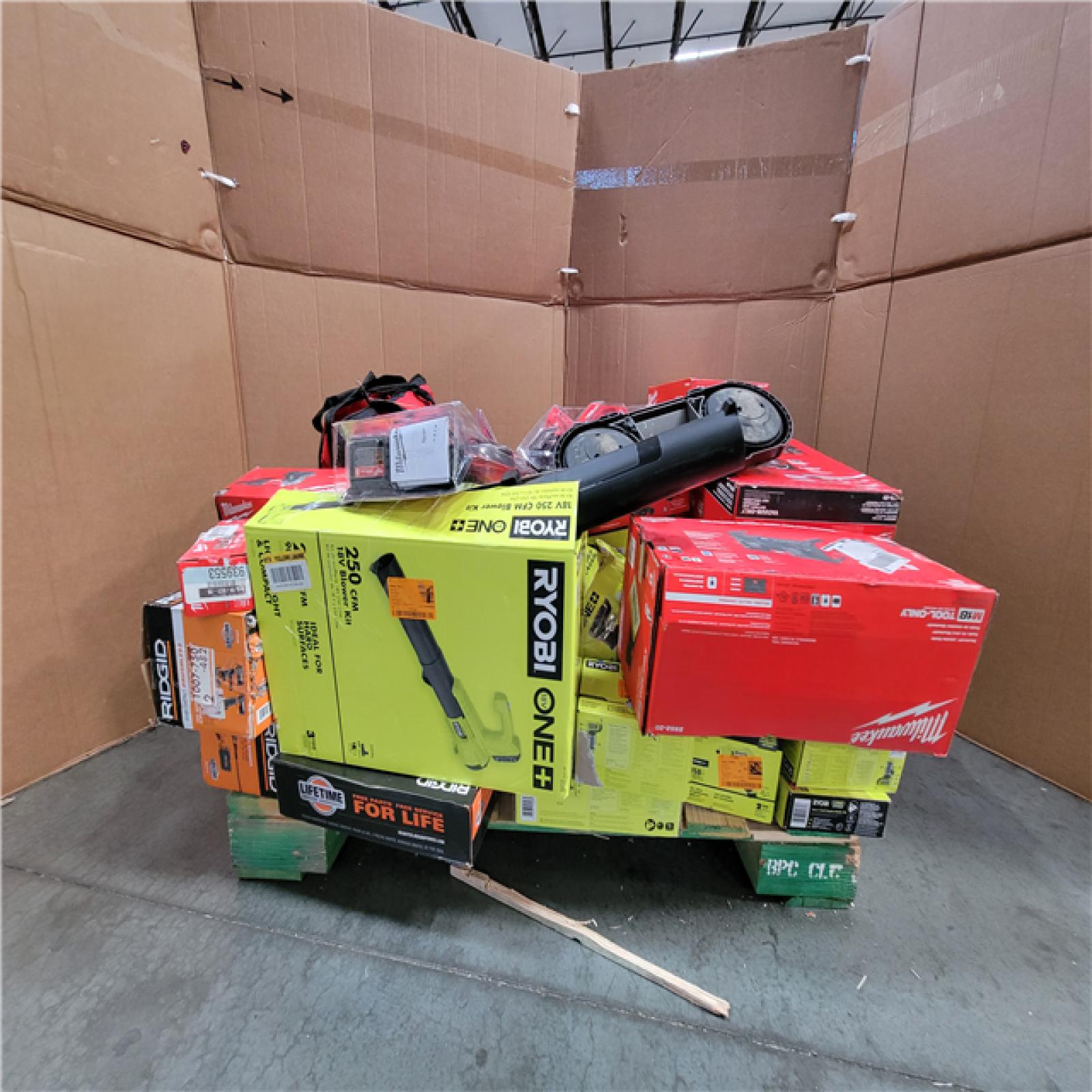 CALIFORNIA AS-IS TOOL PALLET