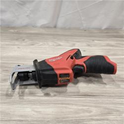 AS-IS Milwaukee 2420-21 12V 1.5Ah Cordless Straight Handle Reciprocating Saw Kit