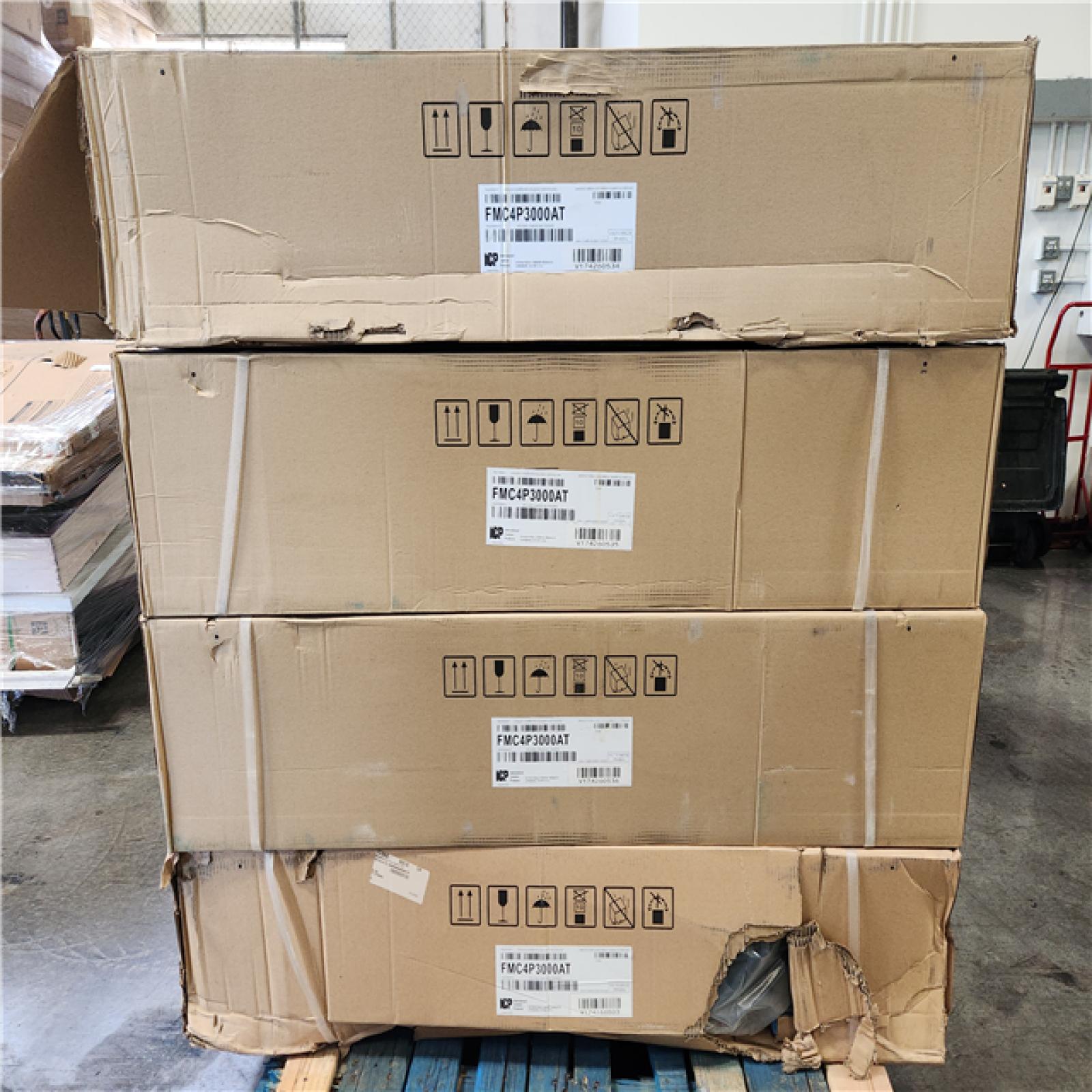 Phoenix Location NEW Fan coil, horizontal, cased, R410A, 2-1/2 tons, 208-230/1/60 Pallet (4-Total)
