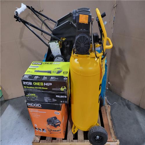 CALIFORNIA AS-IS OUTDOOR POWER EQUIPMENT