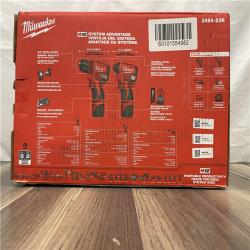 Milwaukee M12 12-Volt Lithium-Ion Brushless Cordless Subcompact Drill &Impact Driver Combo Kit