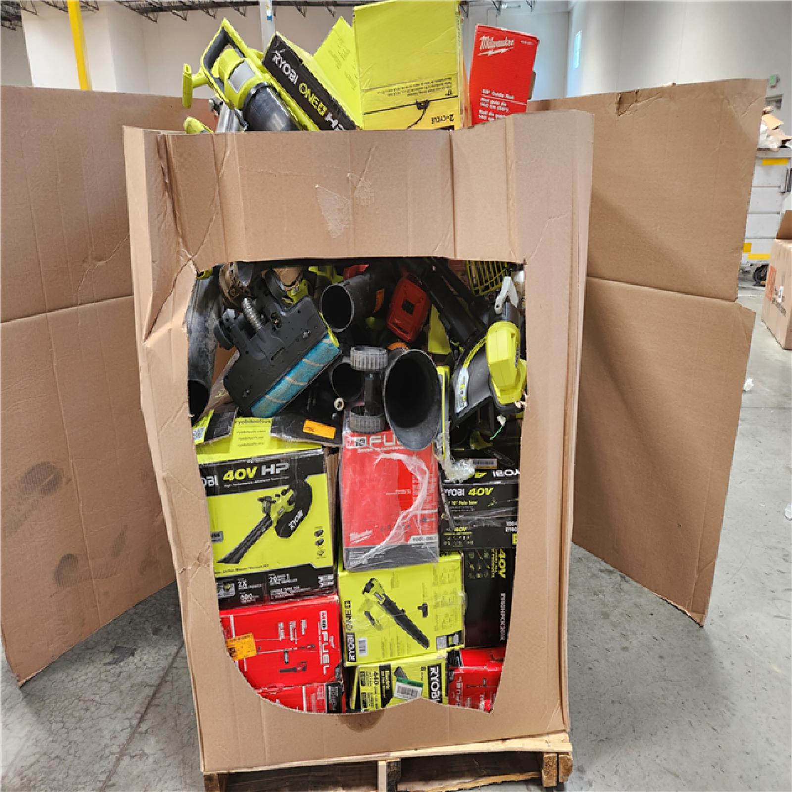 CALIFORNIA  AS-IS TOOL PALLET