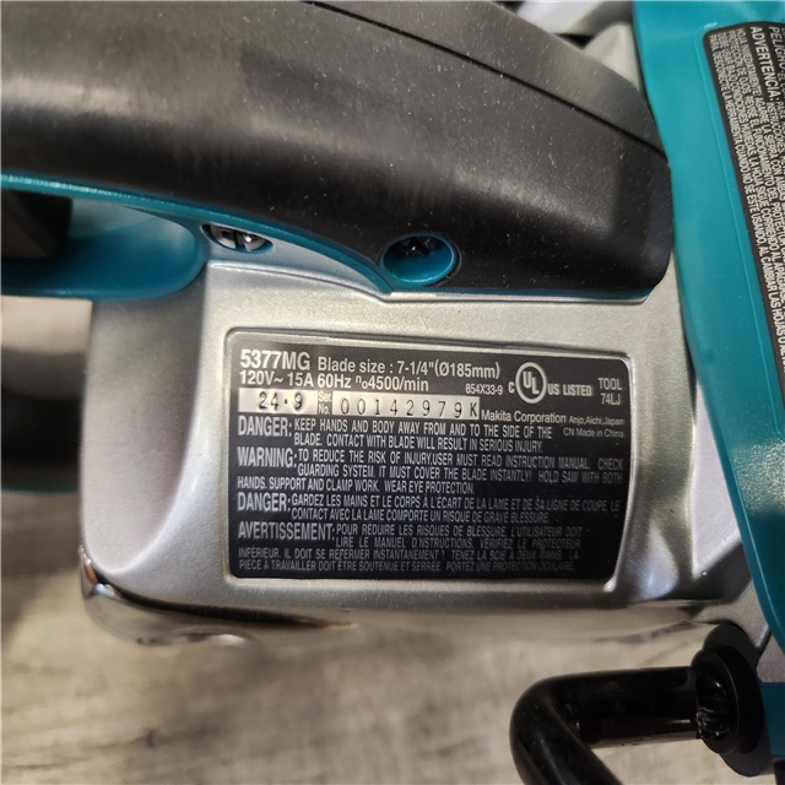 Phoenix NEW Makita 15 Amp 7-1/4 in. Corded Lightweight Magnesium Hypoid Circular Saw with built in fan and 24T Carbide blade