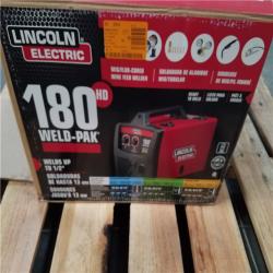 CALIFORNIA AS-IS LINCOLN ELECTRIC 180 WELD PAK