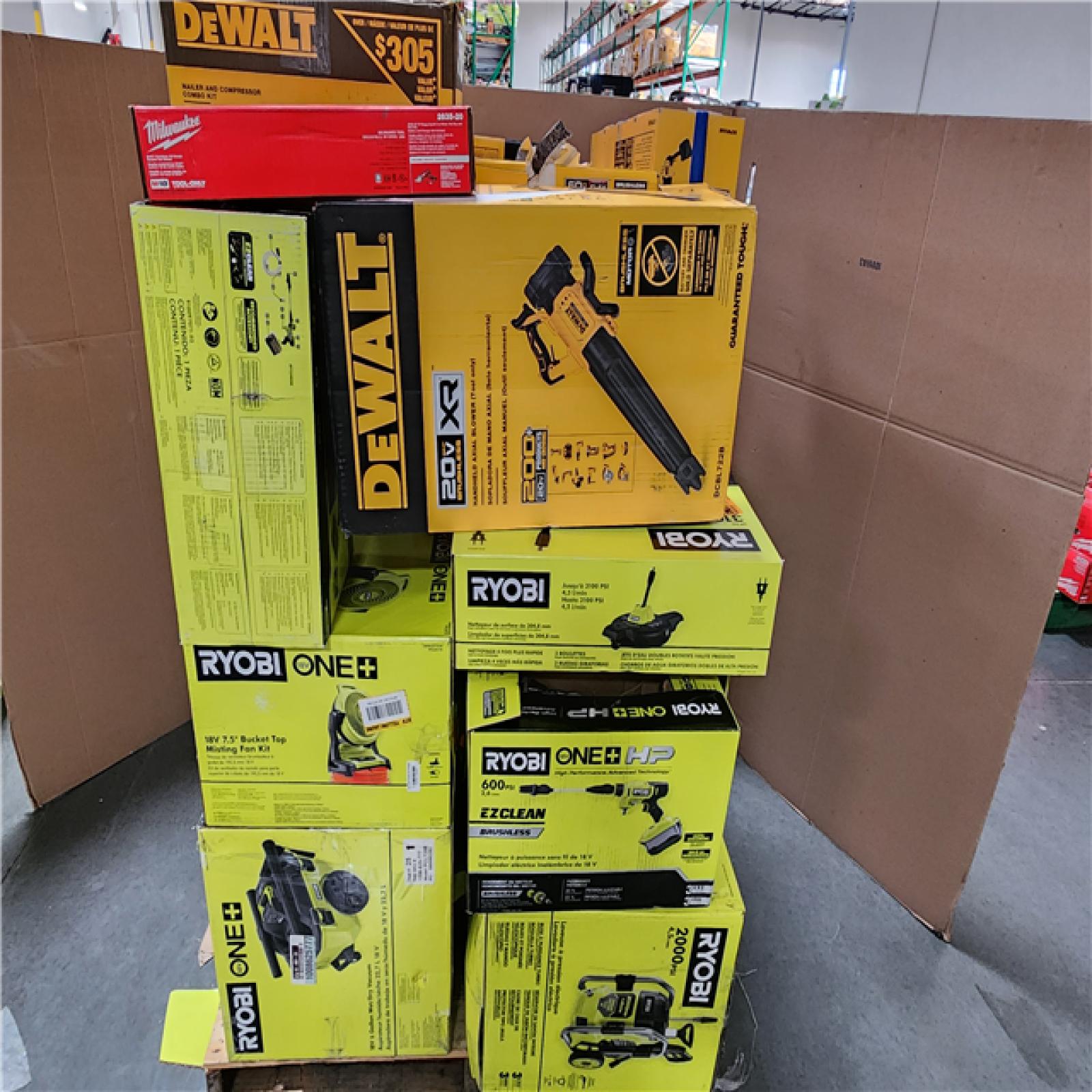 CALIFORNIA AS-IS TOOL PALLET