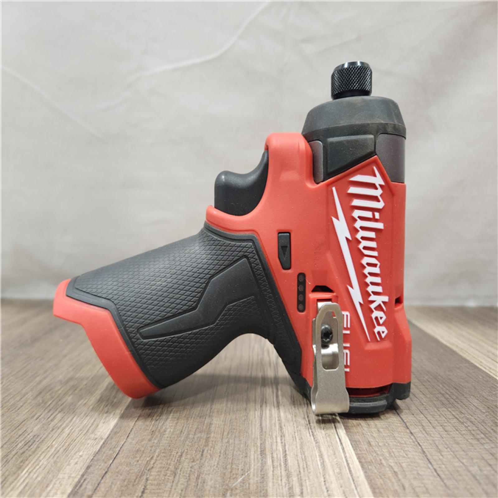 AS-IS- Milwaukee M12 FUEL 12 V 1/4 in. Cordless Brushless Impact Driver (TOOL ONLY)
