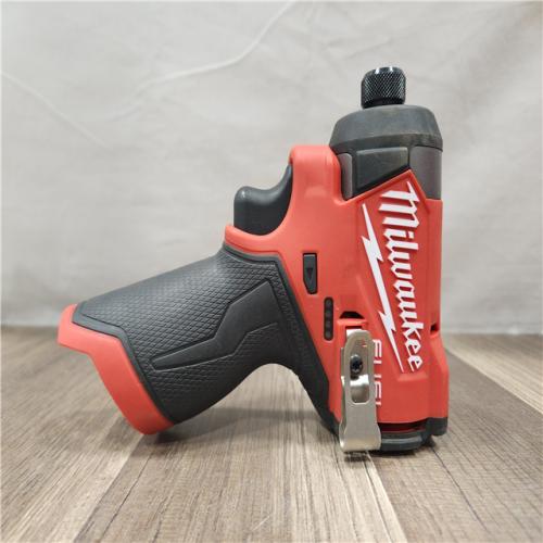 AS-IS- Milwaukee M12 FUEL 12 V 1/4 in. Cordless Brushless Impact Driver (TOOL ONLY)