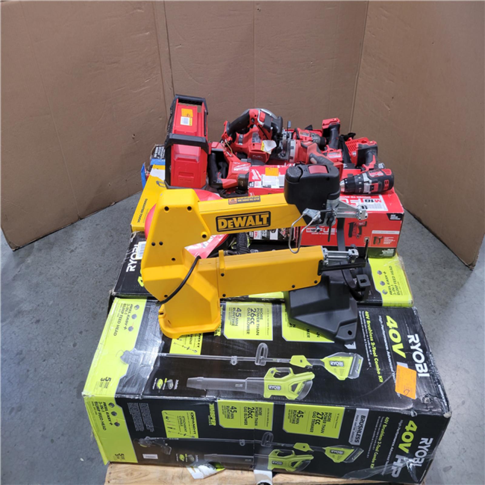 CALIFORNIA AS-IS TOOL PALLET