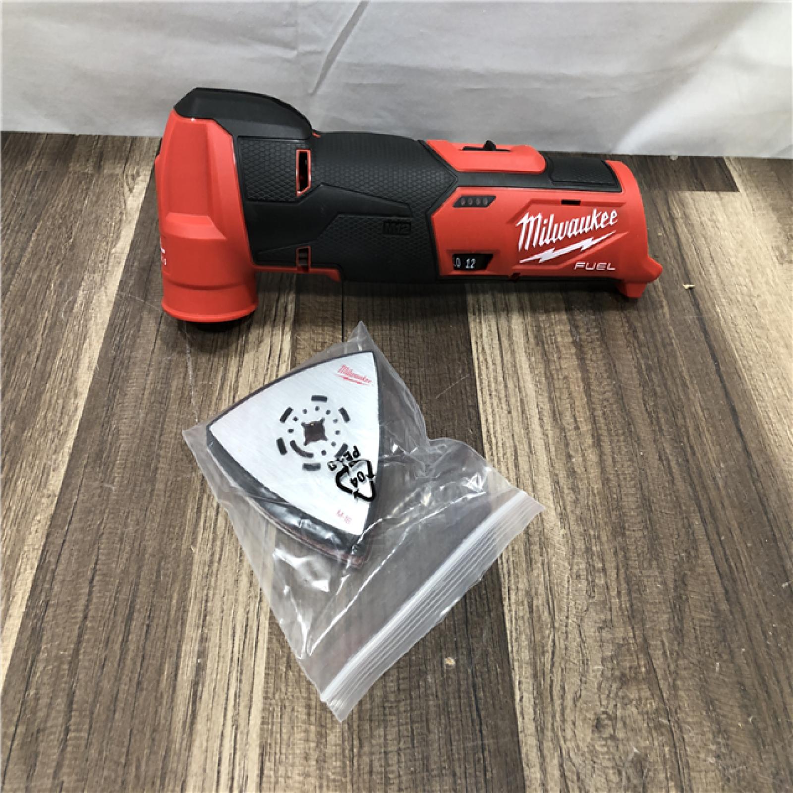 AS-IS Milwaukee M12 FUEL 12V Lithium-Ion Cordless Oscillating Multi-Tool (Tool-Only)