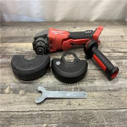 AS-IS Milwaukee FUEL 18V Lithium-Ion Brushless Cordless 4-1/2 in./5 in. Grinder with Variable Speed & Paddle Switch (Tool-Only)