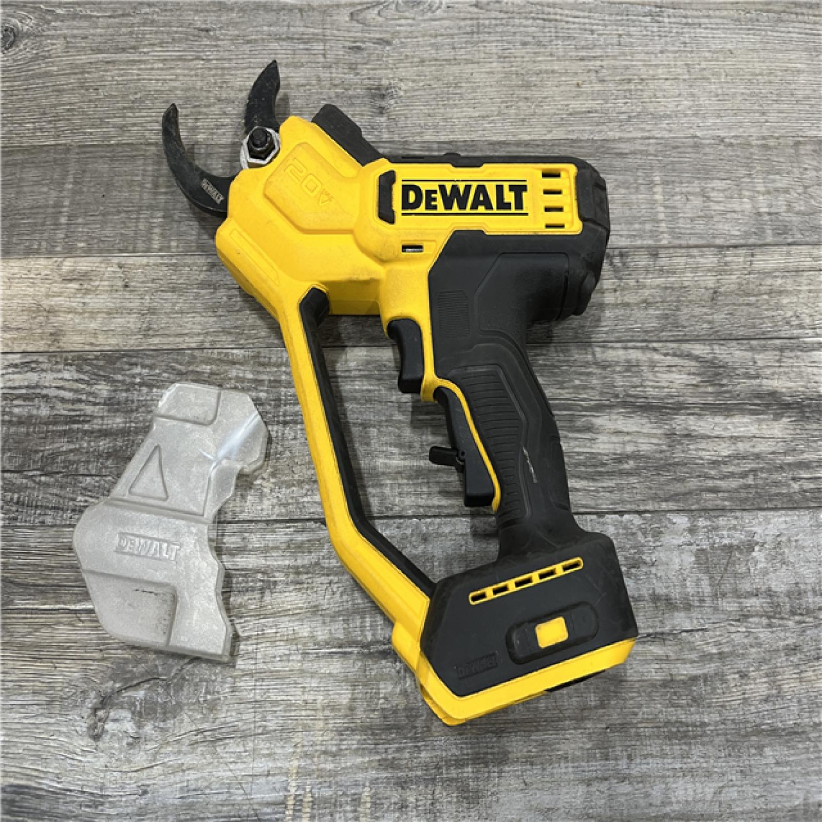 AS-IS DEWALT 20-Volt MAX 1 -1/2 in. Capacity Cordless Battery Powered Pruner (Tool Only)