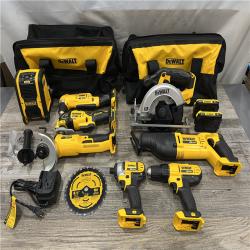 AS-IS DEWALT 20V MAX Cordless 9 Tool Combo Kit