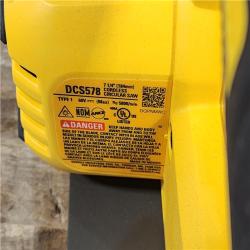HOUSTON LOCATION - AS-IS (APPEARS LIKE NEW) DeWALT Flexvolt Max 7-1/4  60V Brushless Circular Saw DCS578B (Bare Tool)