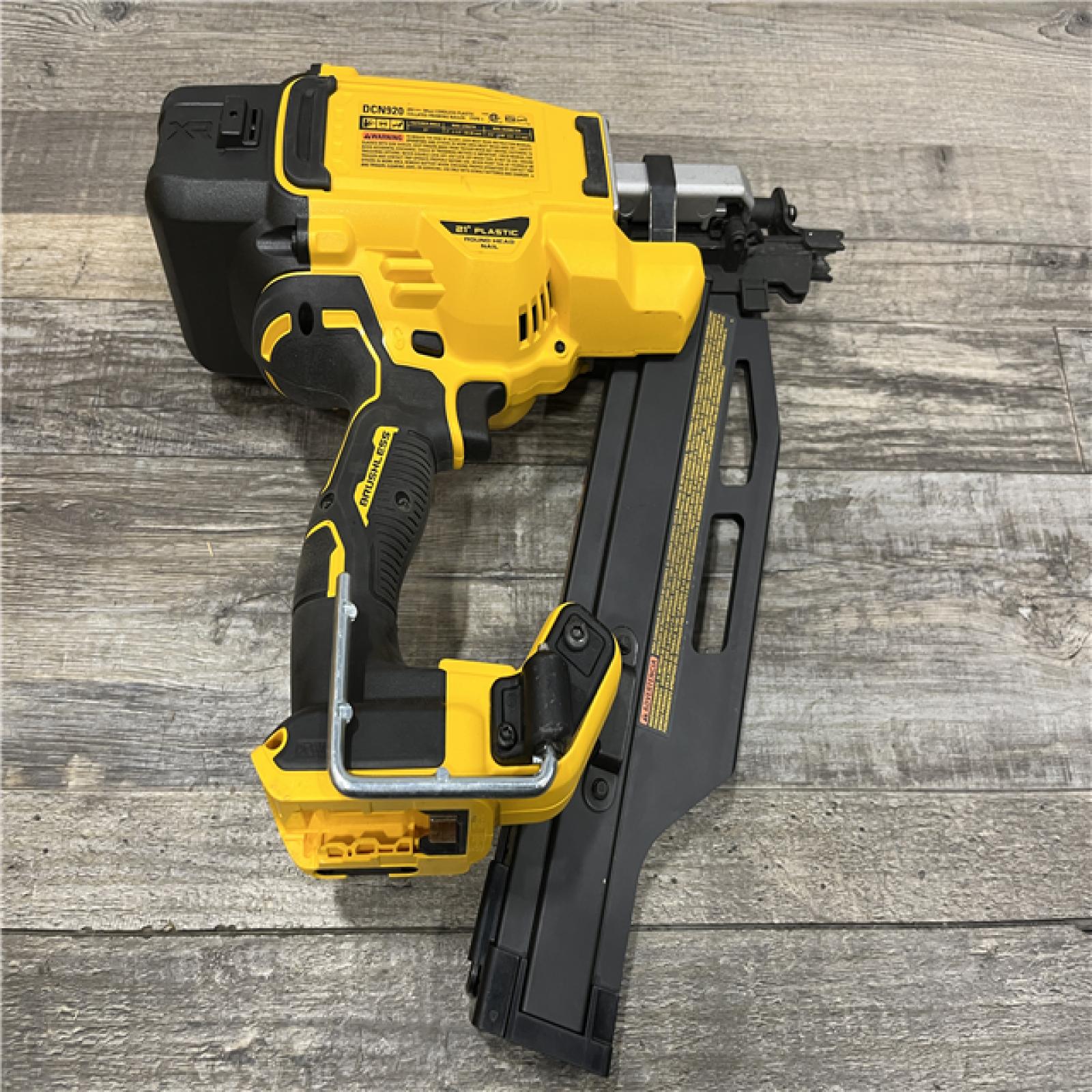 AS-IS DEWALT 20-Volt 21° Cordless Framing Nailer (Tool-Only)