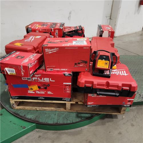 Dallas Location - As-Is MILWAUKEE Tool Pallet