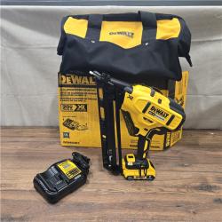 AS-IS DeWalt 20V MAX XR 15 Ga. Cordless 34 Deg Nailer Kit (Battery & Charger) 20 V