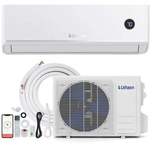 Phoenix NEW LITHZEN 18.1 SEER2 24 000 BTU 2 Ton Ductless Mini Split Air Conditioner Heat Pump with 13 ft Lines 208/230V Wifi Enabled