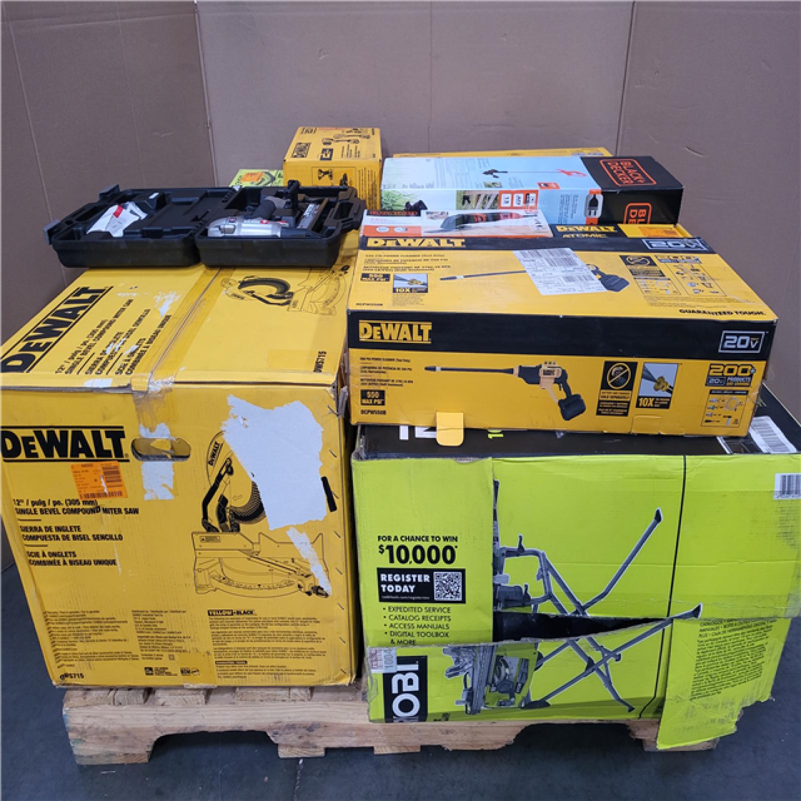 CALIFORNIA AS-IS TOOL PALLET