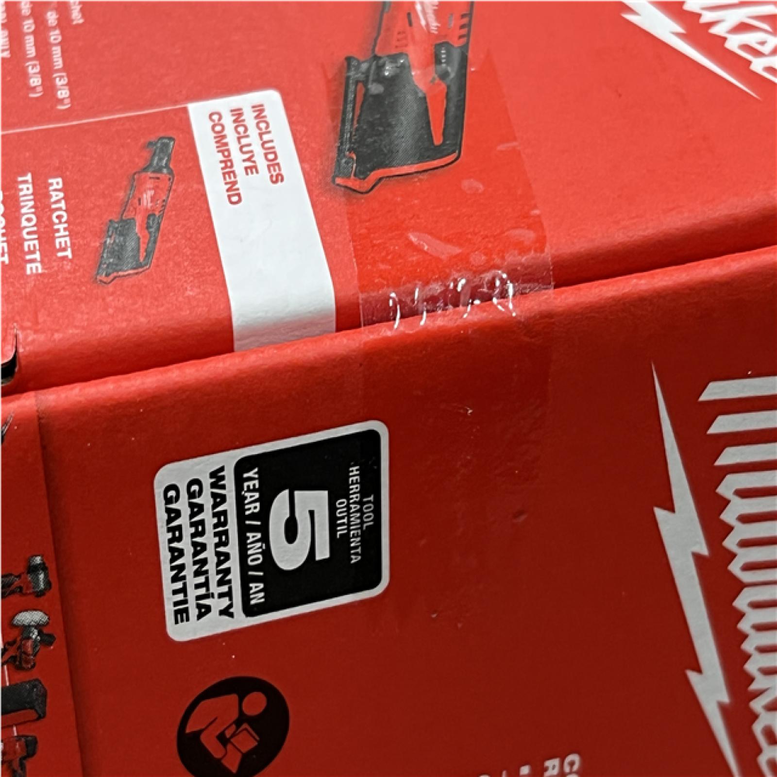 NEW - Milwaukee 12V Lithium-Ion Cordless 3/8 in. Ratchet (Tool-Only)