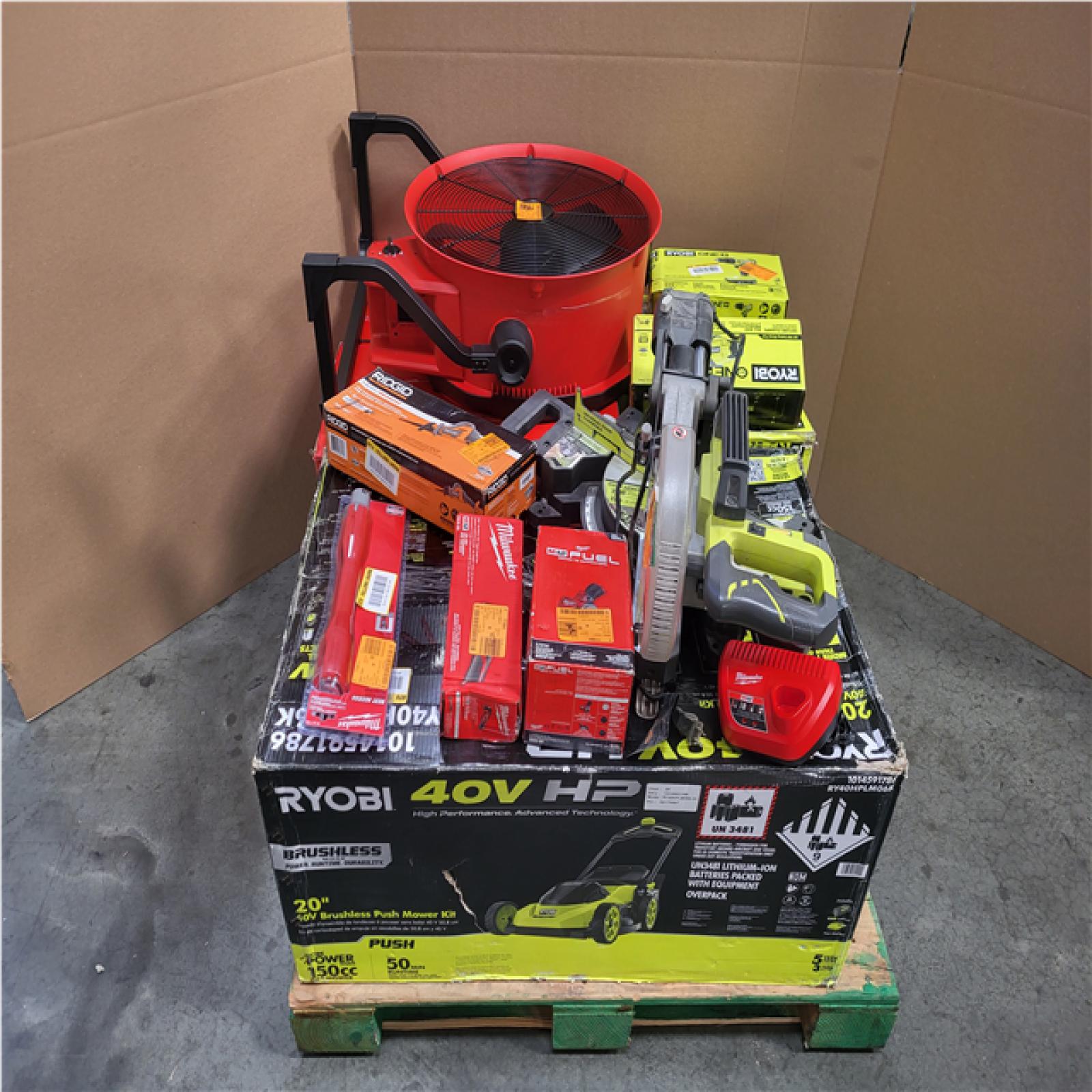 CALIFORNIA AS-IS TOOL PALLET