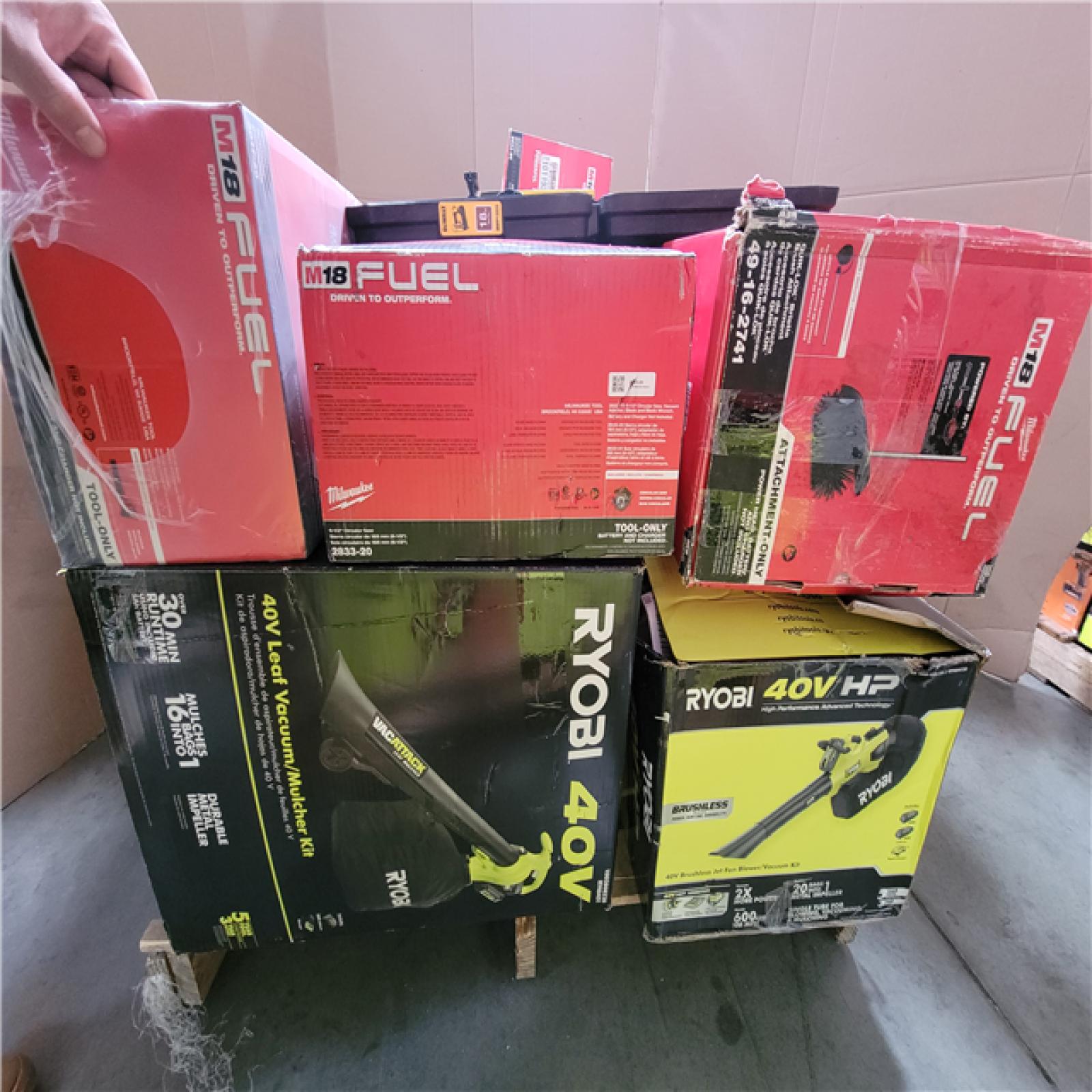 CALIFORNIA AS-IS TOOL PALLET