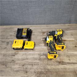 HOUSTON LOCATION - AS-IS DEWALT 2 TOOL COMBO KIT W/ (2) BATTERY & CHARGER