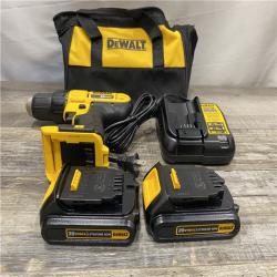 AS-IS DEWALT 20V MAX Cordless 1/2 in. Drill/Driver Kit