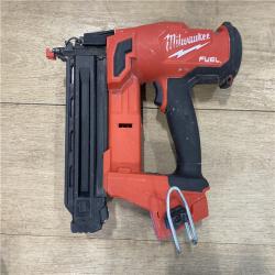 AS-IS Milwaukee FUEL 18-Volt Lithium-Ion Brushless Cordless Gen II 18-Gauge Brad Nailer (Tool-Only)
