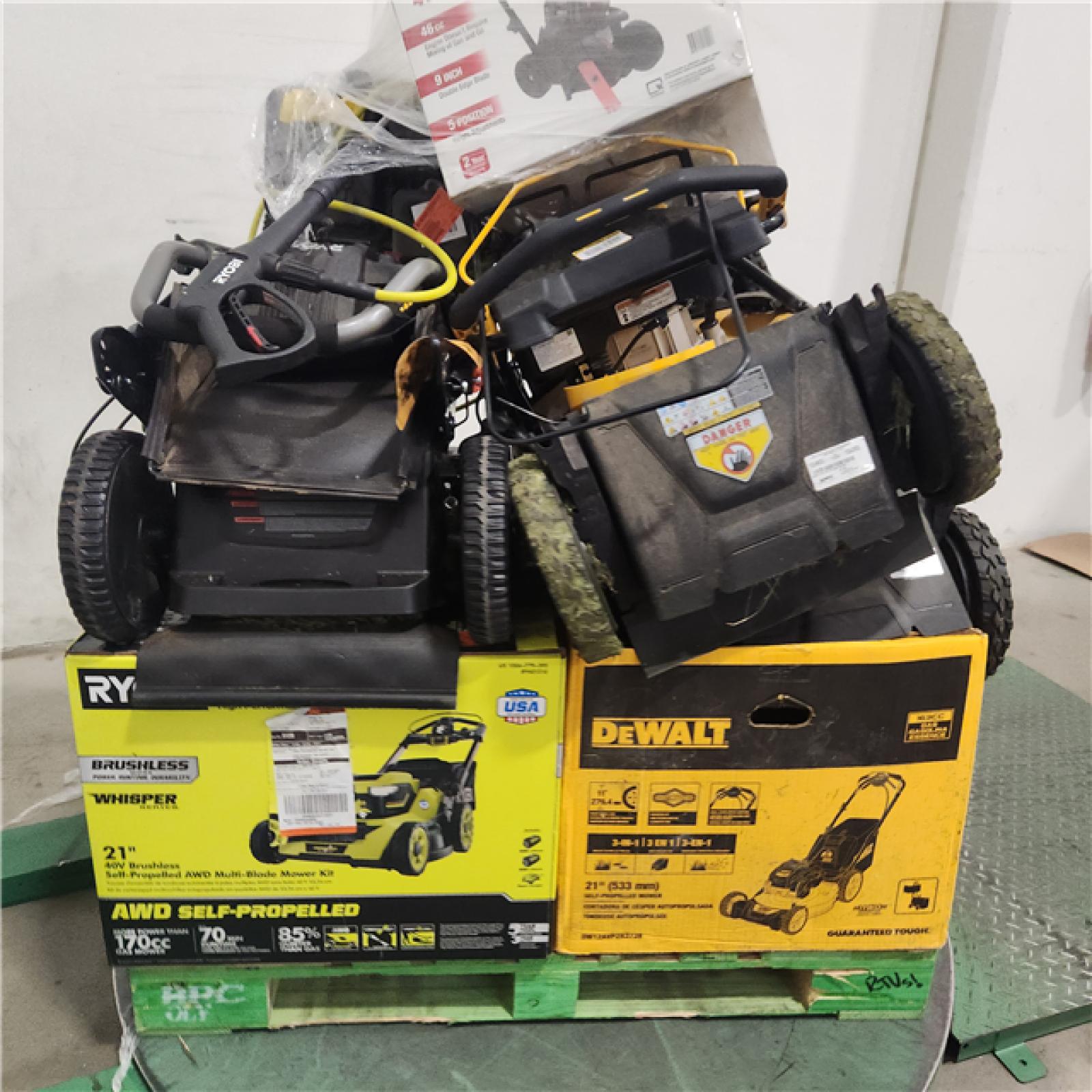 Dallas Location - As-Is Outdoor Power Equipment