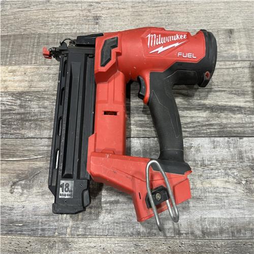 AS-IS Milwaukee FUEL 18-Volt Lithium-Ion Brushless Cordless Gen II 18-Gauge Brad Nailer (Tool-Only)